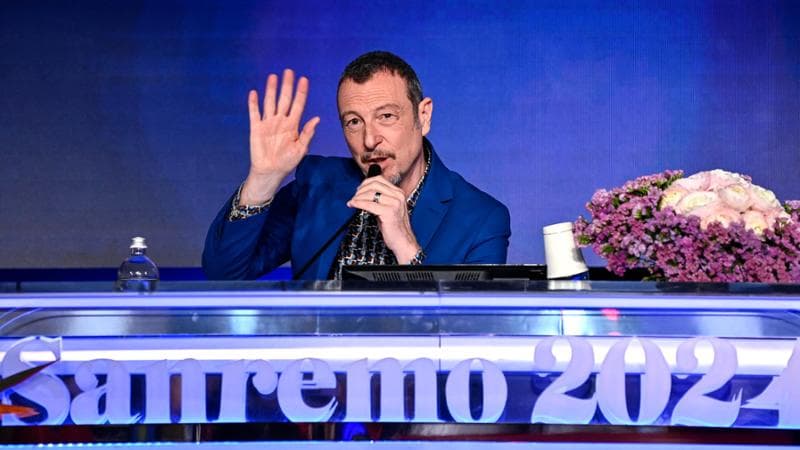 AMADEUS A SANREMO