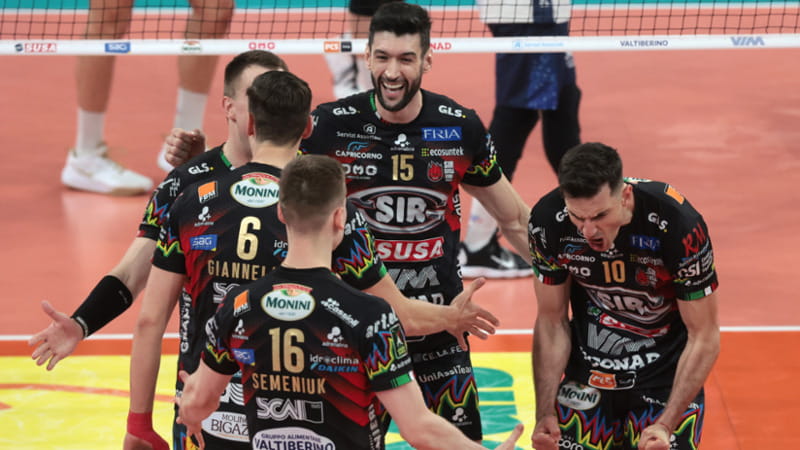 Volley, Perugia spegne le illusioni di Monza: 3-1 in gara 1 della finale scudetto