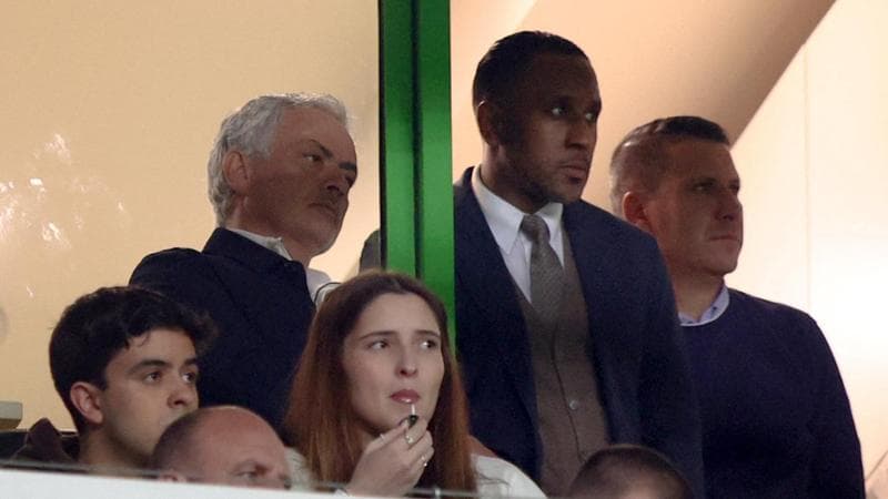 Josè Mourinho al derby di Lisbona tra Sporting e Benfica