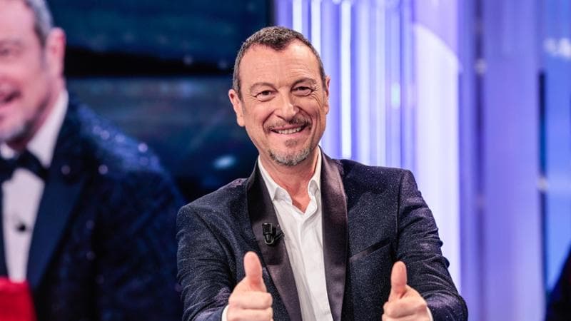 Amadeus: “Non parlo del passaggio al Nove, oggi parlo solo di Vignale”