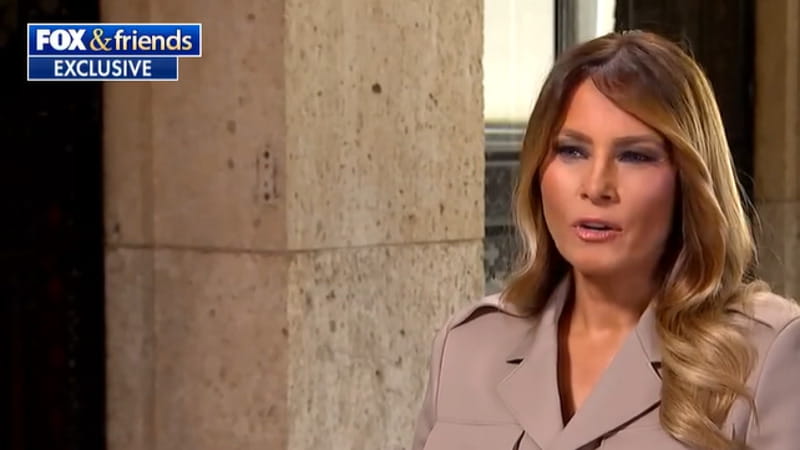 L'intervista di Melania a Fox