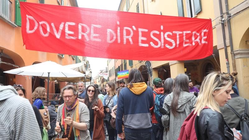 La festa di via del Pratello a Bologna due anni fa
