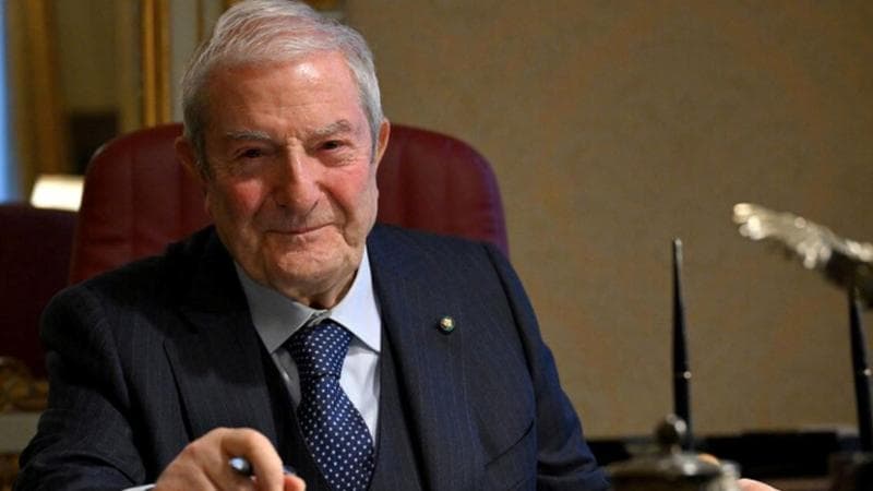 Il presidente della Consulta Augusto Barbera