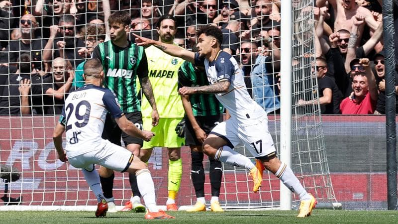 Gendrey esulta dopo il gol