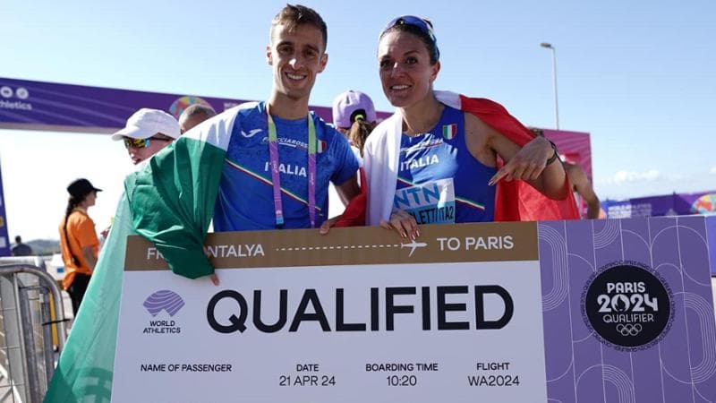 Francesco Fortunato e Valentina Trapletti ad Antalya (foto Francesca Grana)