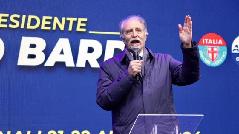 Vito Bardi del centrodestra riconfermato governatore in Basilicata