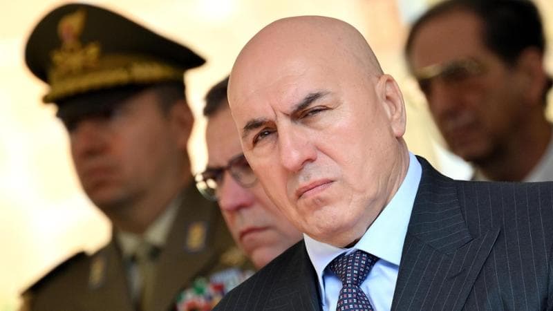 Il ministro della Difesa, Guido Crosetto