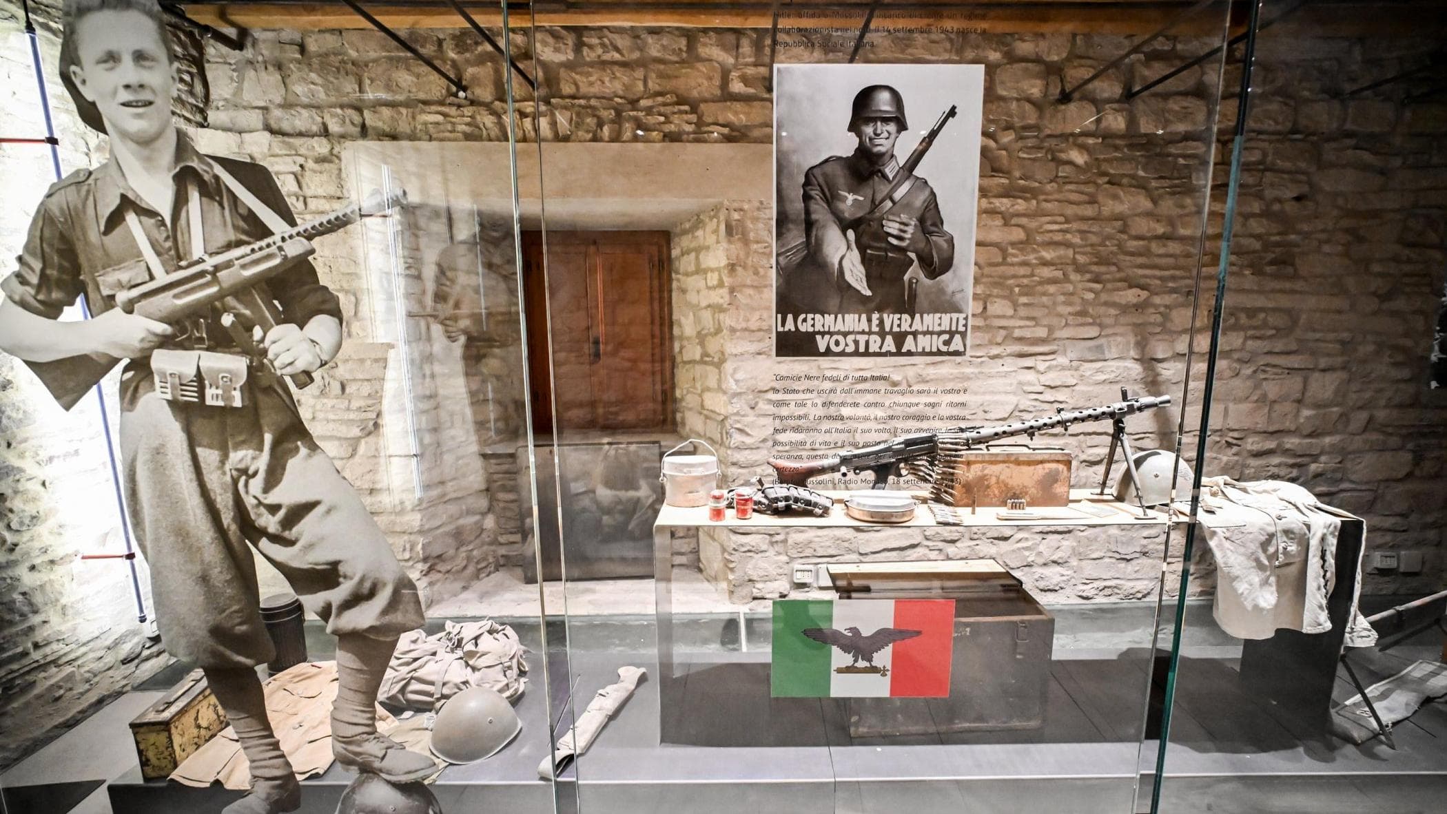 Museo della Repubblica Partigiana di Montefiorino, foto di Nicola Marfisi