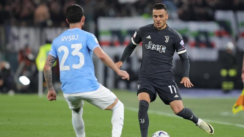 Una fase di Lazio-Juventus. Delle due squadre sabato non ci sarà la radiocronaca