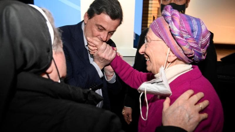Carlo Calenda con Emma Bonino
