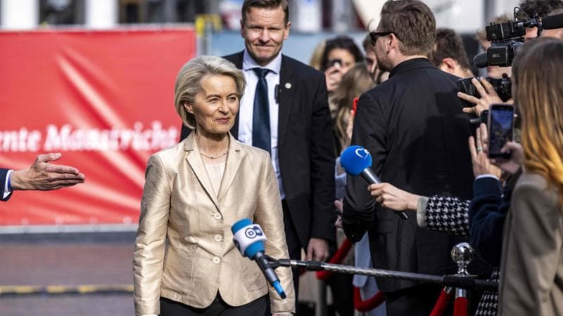 Von der Leyen al dibattito per le europee: “Bandire TikTok? Non lo escludo”