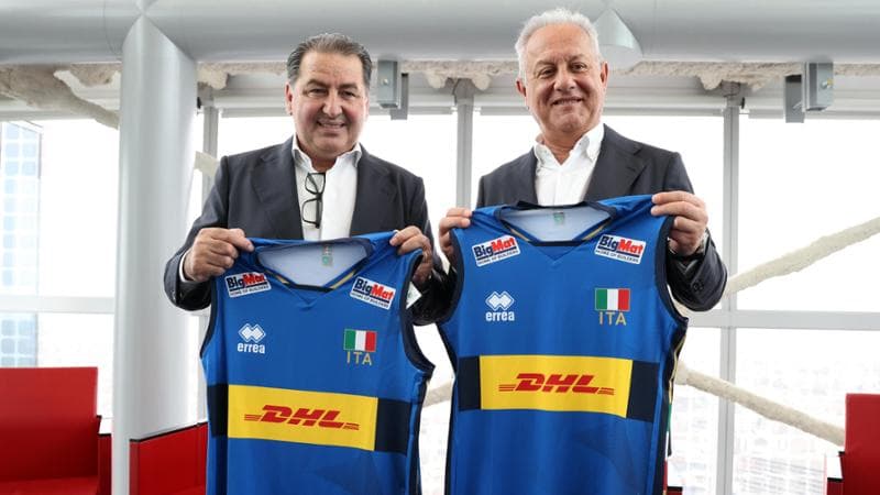 Julio Velasco e Ferdinando De Giorgi, ct della nazionale femminile e maschile