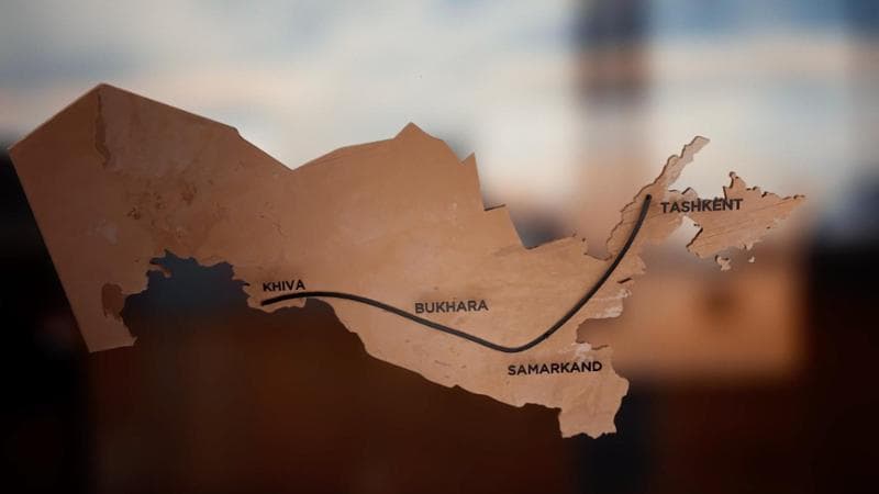 La mappa del percorso