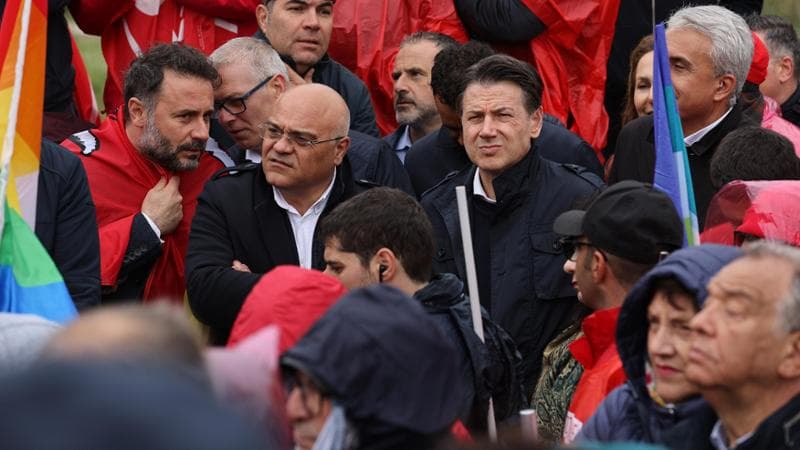 Piana degli Albanesi (Palermo), 1 maggio: Giuseppe Conte
