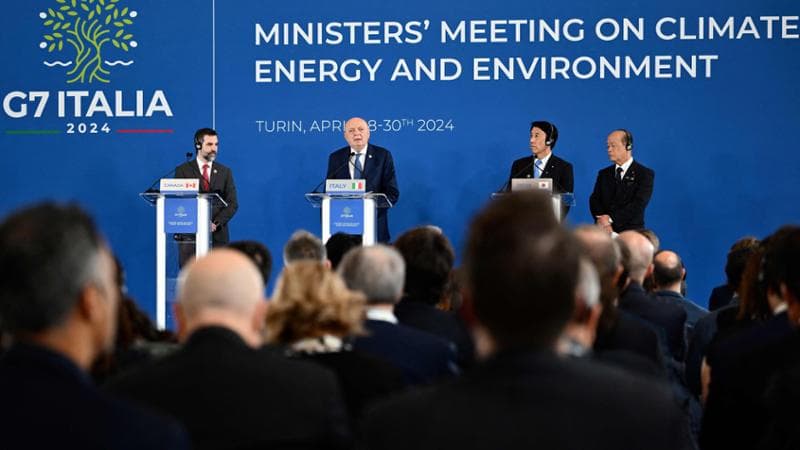 Venaria Reale (Torino), 30 aprile: il G7 sul clima, l'energia e l'ambiente