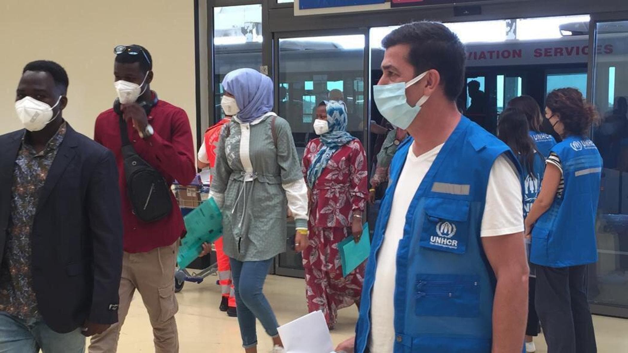 Libya, UNHCR: Afrika ülkesinden acil tahliyeler sayesinde 119 mülteci daha İtalya'ya ulaştı