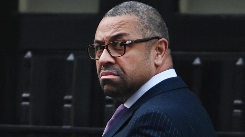 James Cleverly, ministro della Difesa della Gran Bretagna