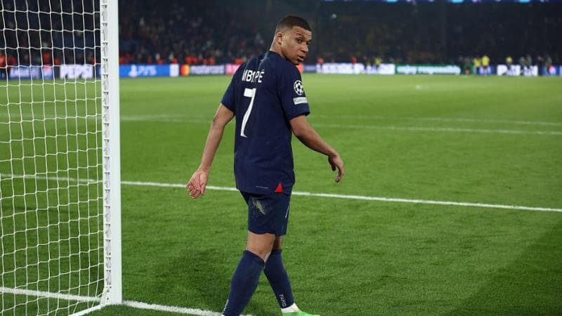 Kylian Mbappé a fine partita