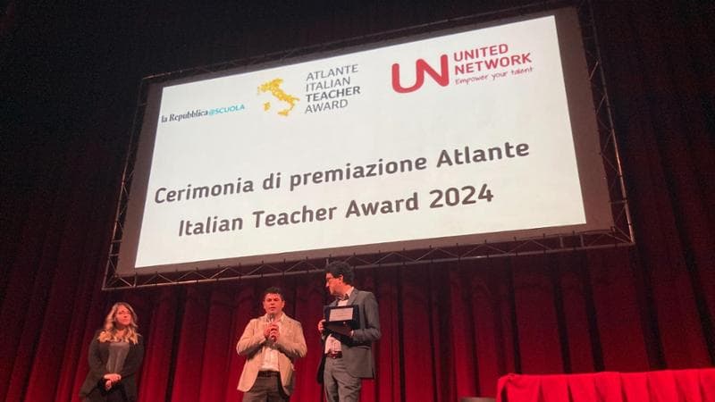 Da sinistra: Giulia Renzoni, Giuseppe Fiamingo, Alessandro Fusacchia