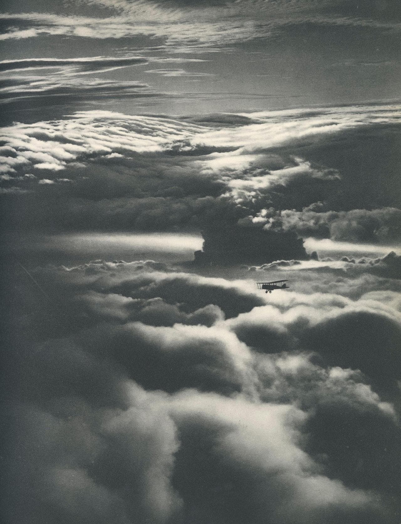 Manfred Curry, À travers les nuages, 1931