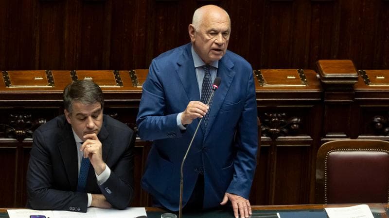 Il ministro alla Giustizia Carlo Nordio
