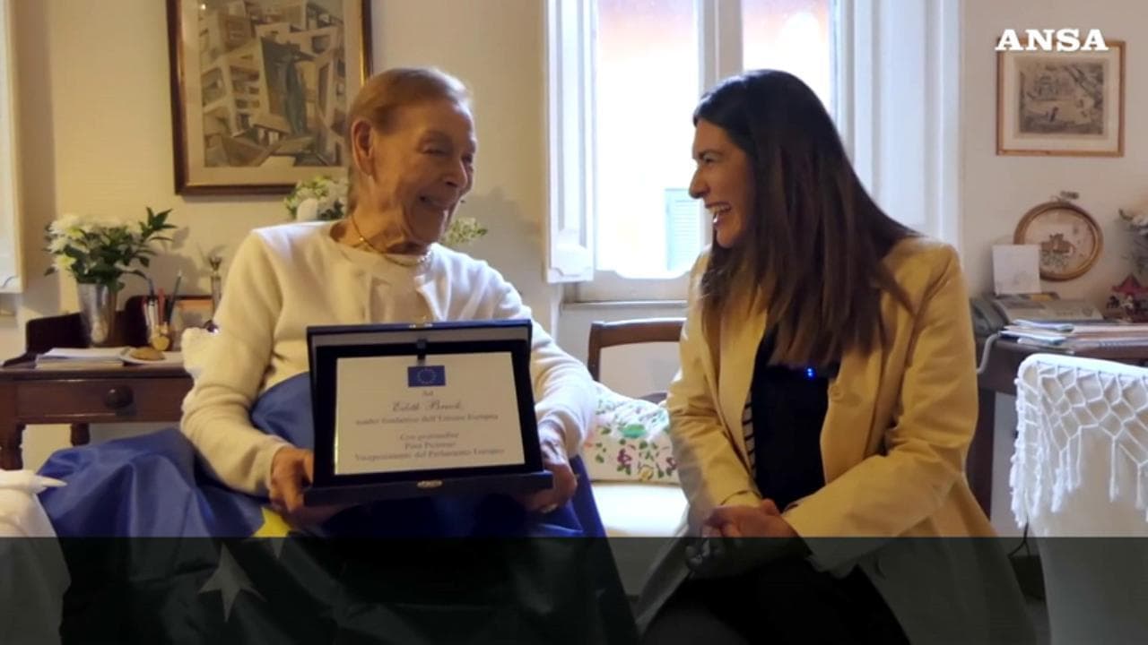 Festa dell'Europa, l'omaggio a Edith Bruck: "Madre fondatrice"