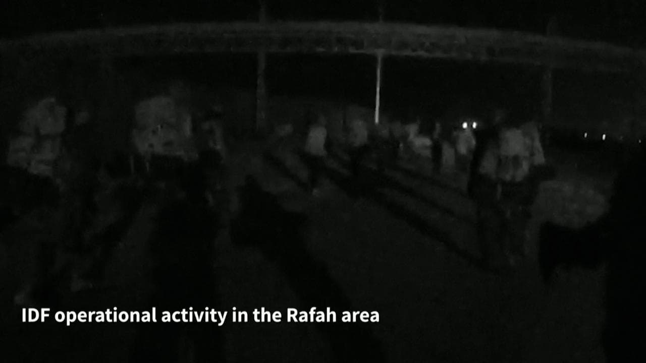 Guerra in Medio Oriente, combattimenti a Rafah: il video dell'esercito israeliano