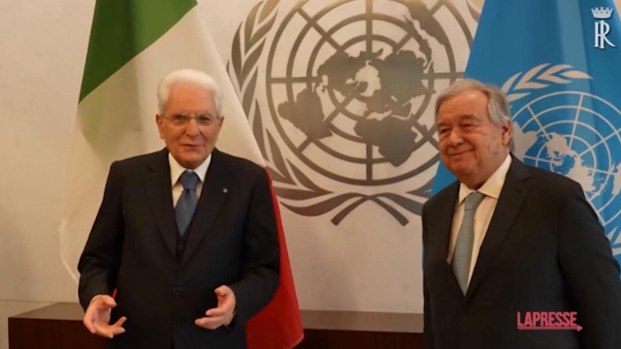 Mattarella al segretario generale dell'Onu Guterres: "Interrompere ovunque le spirali di violenza"