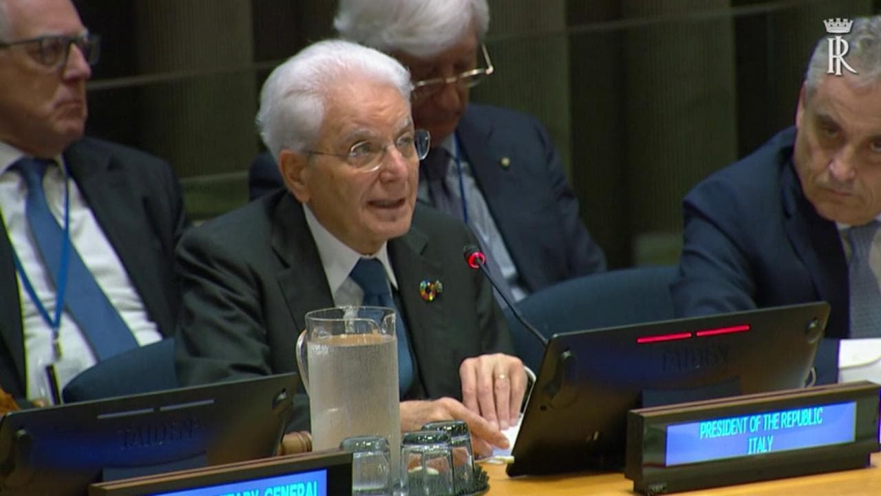 New York, Mattarella all'Onu: "La preservazione del pianeta è una meta imprescindibile"