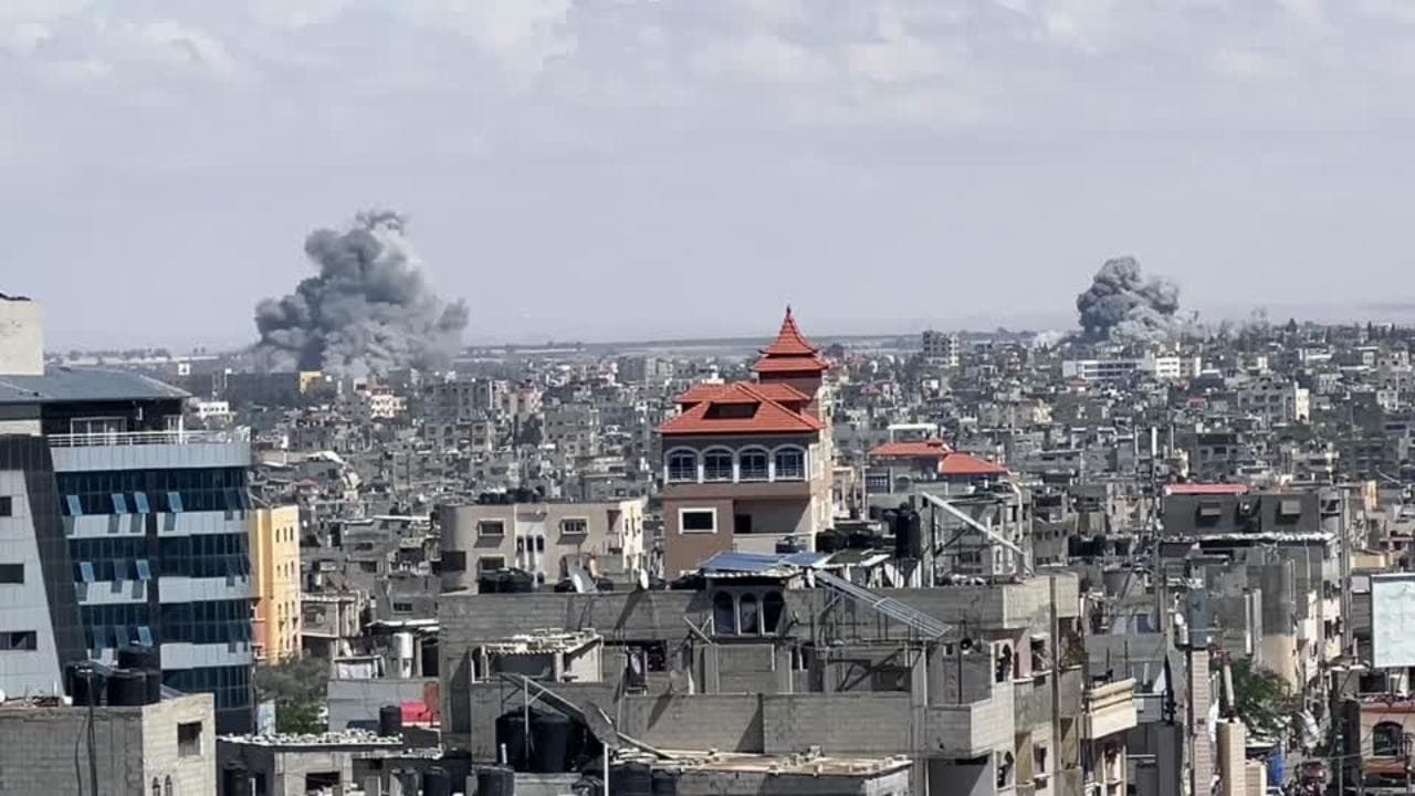 L'esercito israeliano bombarda la zona orientale di Rafah dopo la richiesta di evacuazione