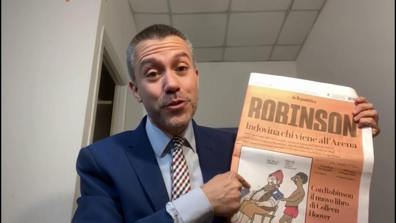 Saverio Raimondo: "Io come Scurati: Robinson mi censura. E adesso mi aspetto la vostra solidarietà"