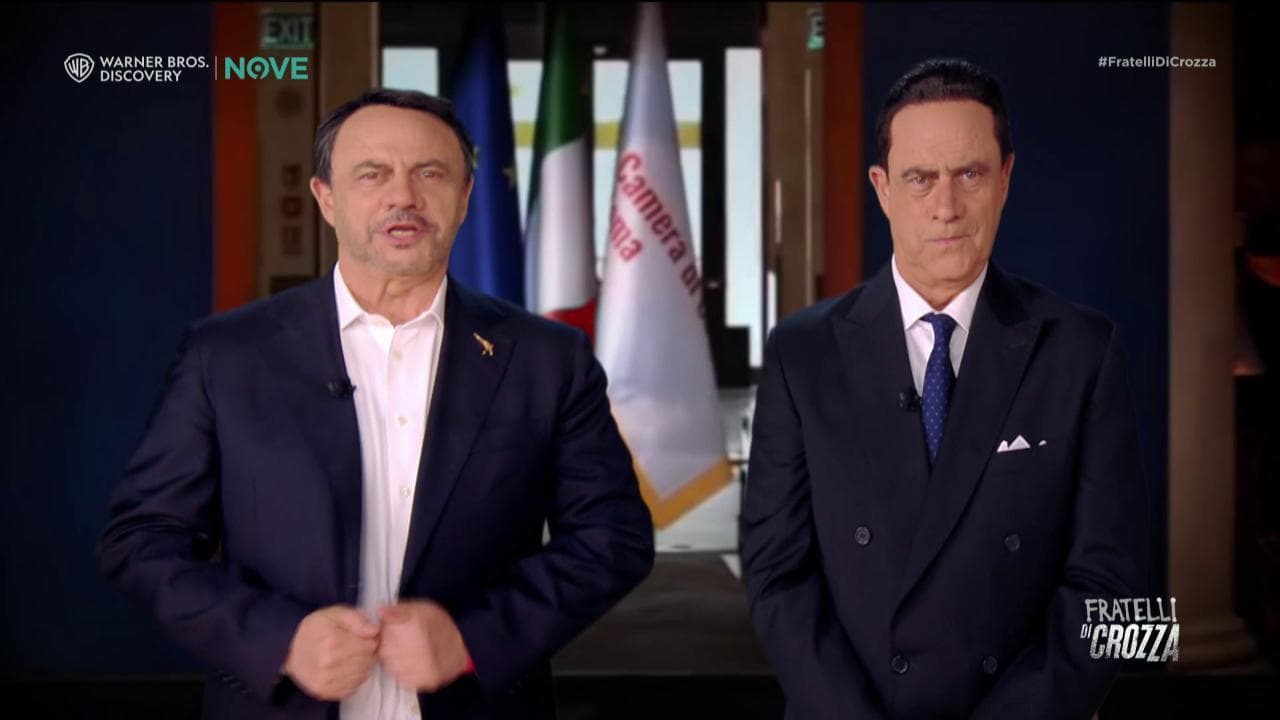 Crozza-Salvini&Crozza-Vannacci a ruota libera: "Lucifero uno statista, le galline animali intelligenti"