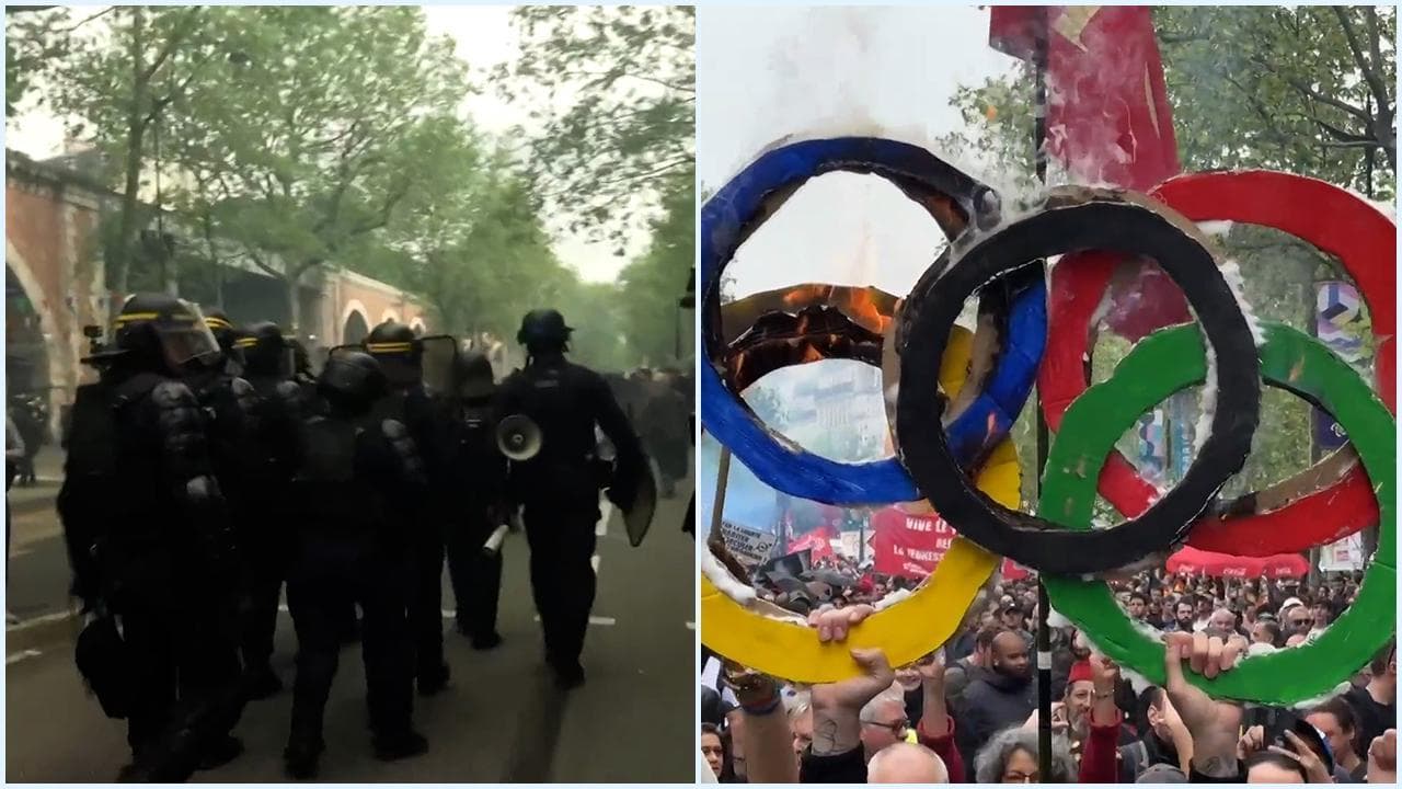 Francia, tensione al corteo del Primo Maggio a Parigi: scontri tra polizia e manifestanti