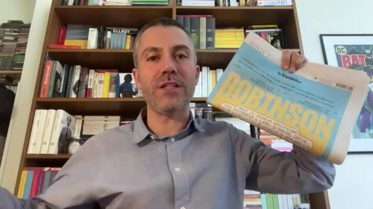Robinson è a una svolta: basta testi, meglio le vignette da colorare