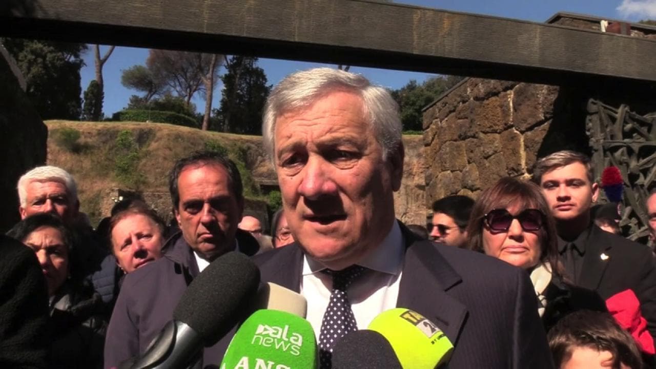 25 aprile, Tajani: "L'Italia è antifascita a partire dalla Costituzione"