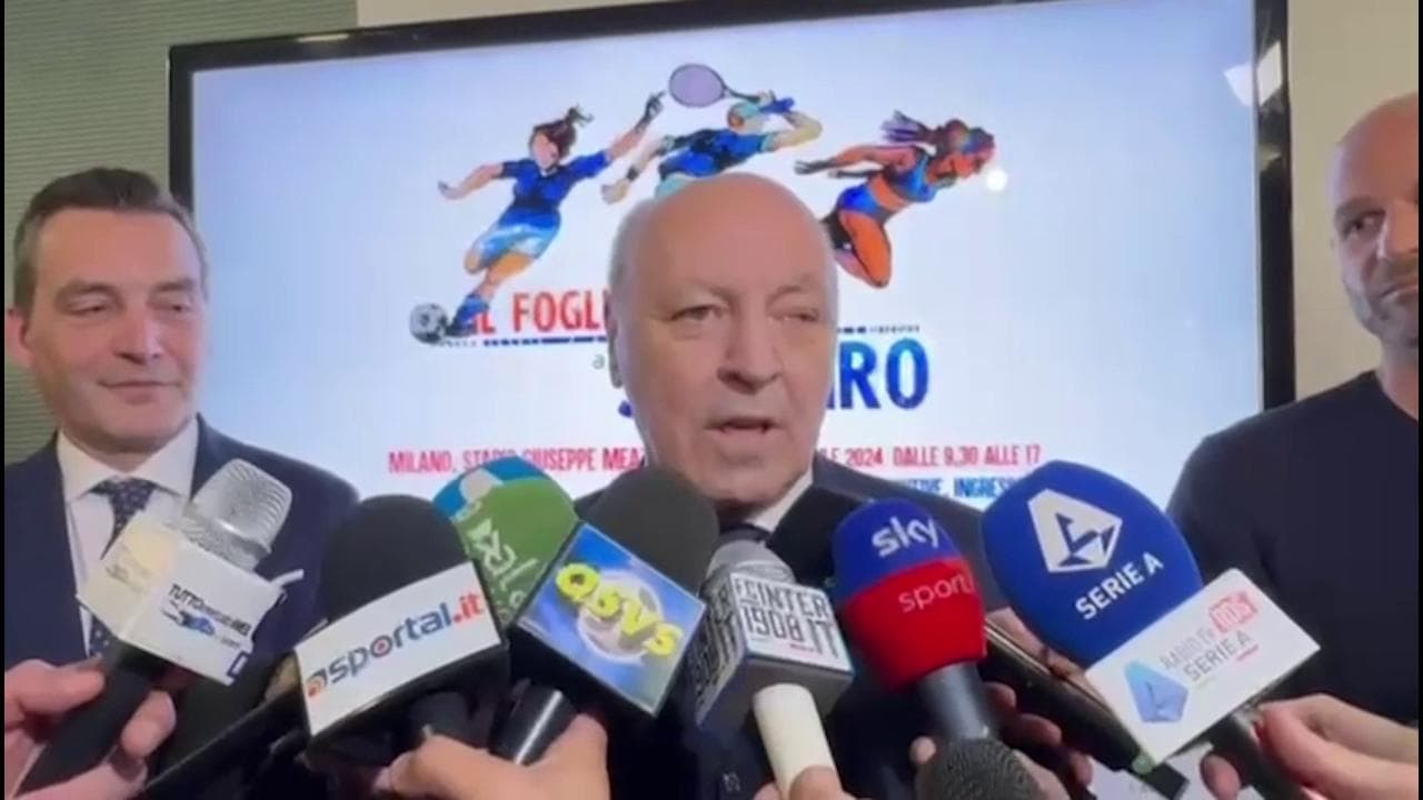Inter, Marotta: "A Inzaghi prolunghiamo il contratto. Tutti i giocatori in rosa vogliono restare"