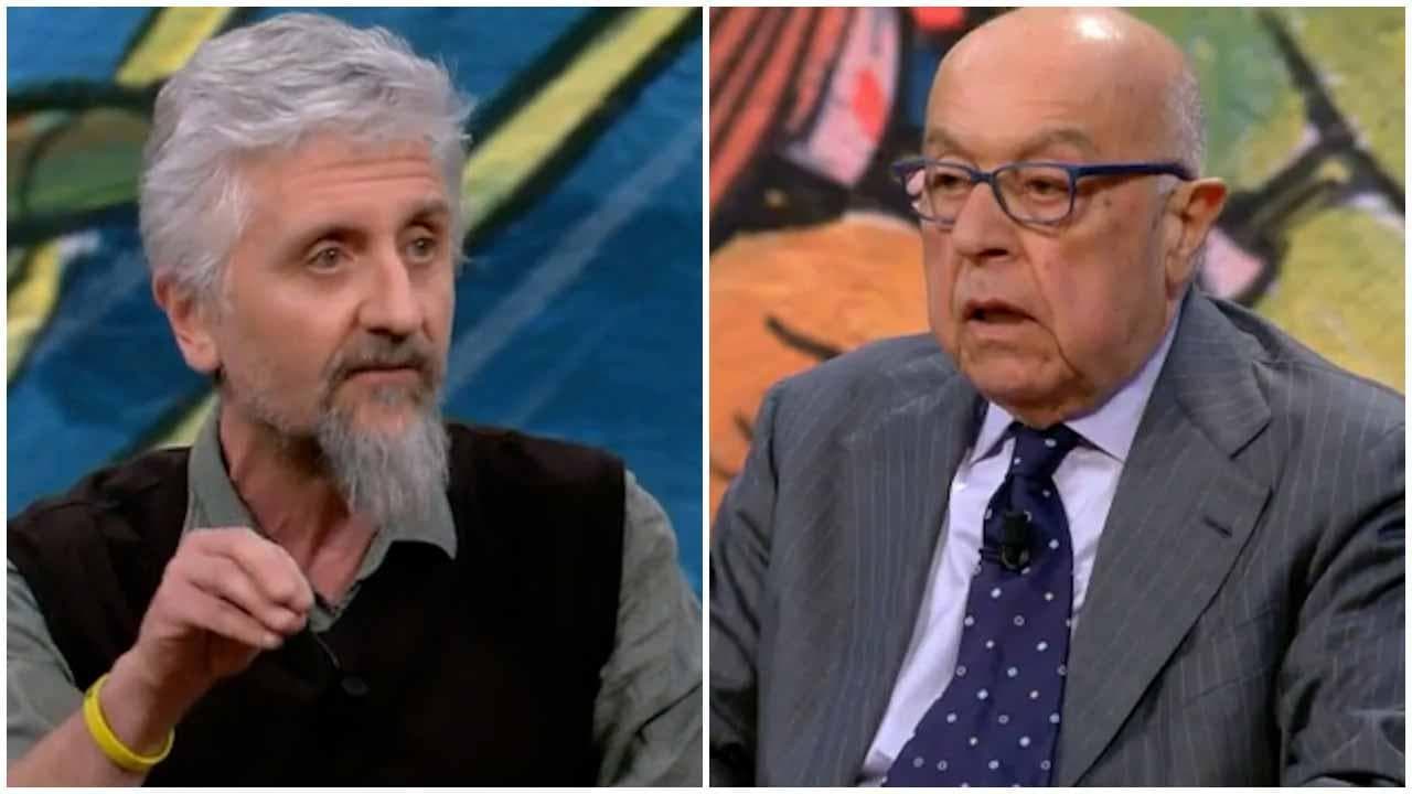 25 aprile, scontro in tv tra l'ex Msi Magliaro e Celestini: "Sono fascista, chiama i carabinieri?"