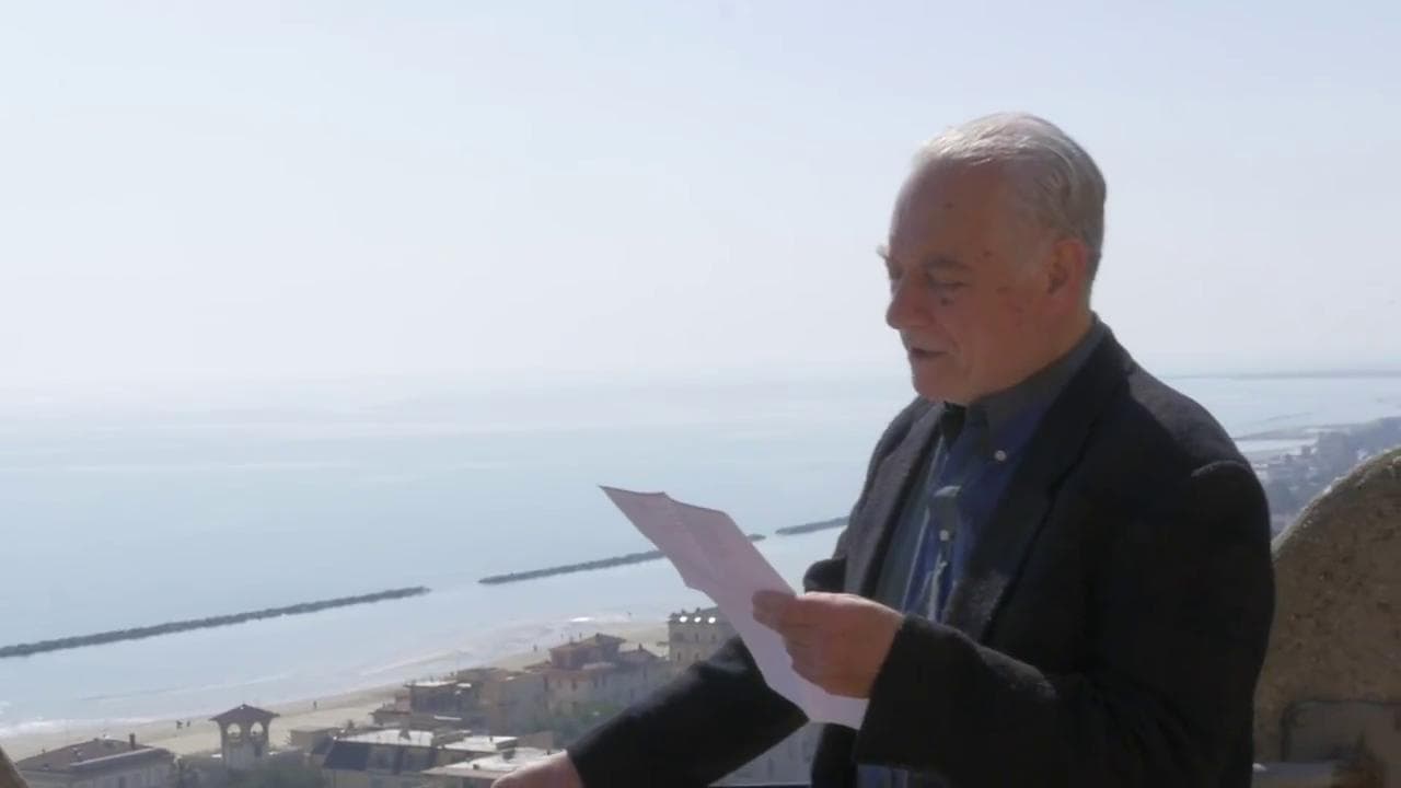 La poesia di Ferlinghetti ispirata da Grottammare letta dall'attore Giorgio Colangeli
