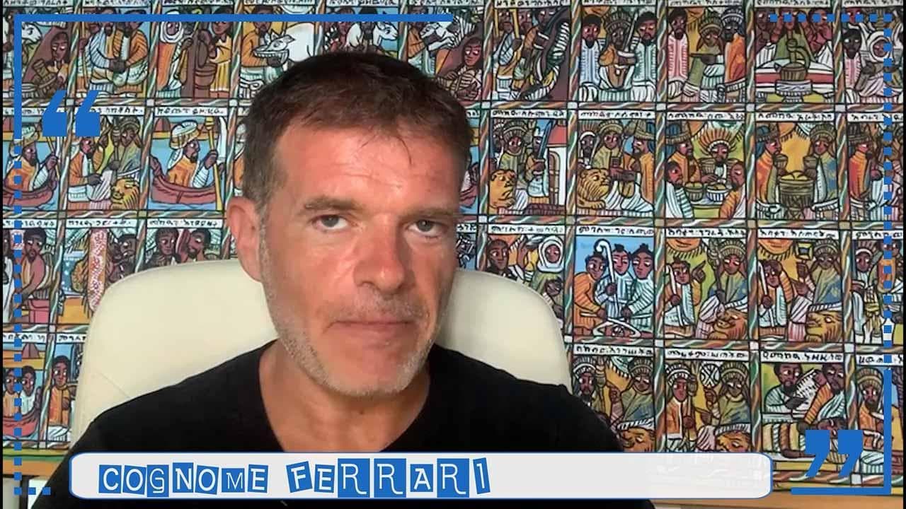 Stefano Massini, "Parole in corso": cognome Ferrari