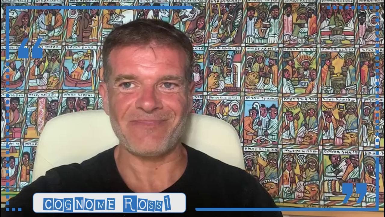 Stefano Massini, "Parole in corso": l'origine del cognome Rossi