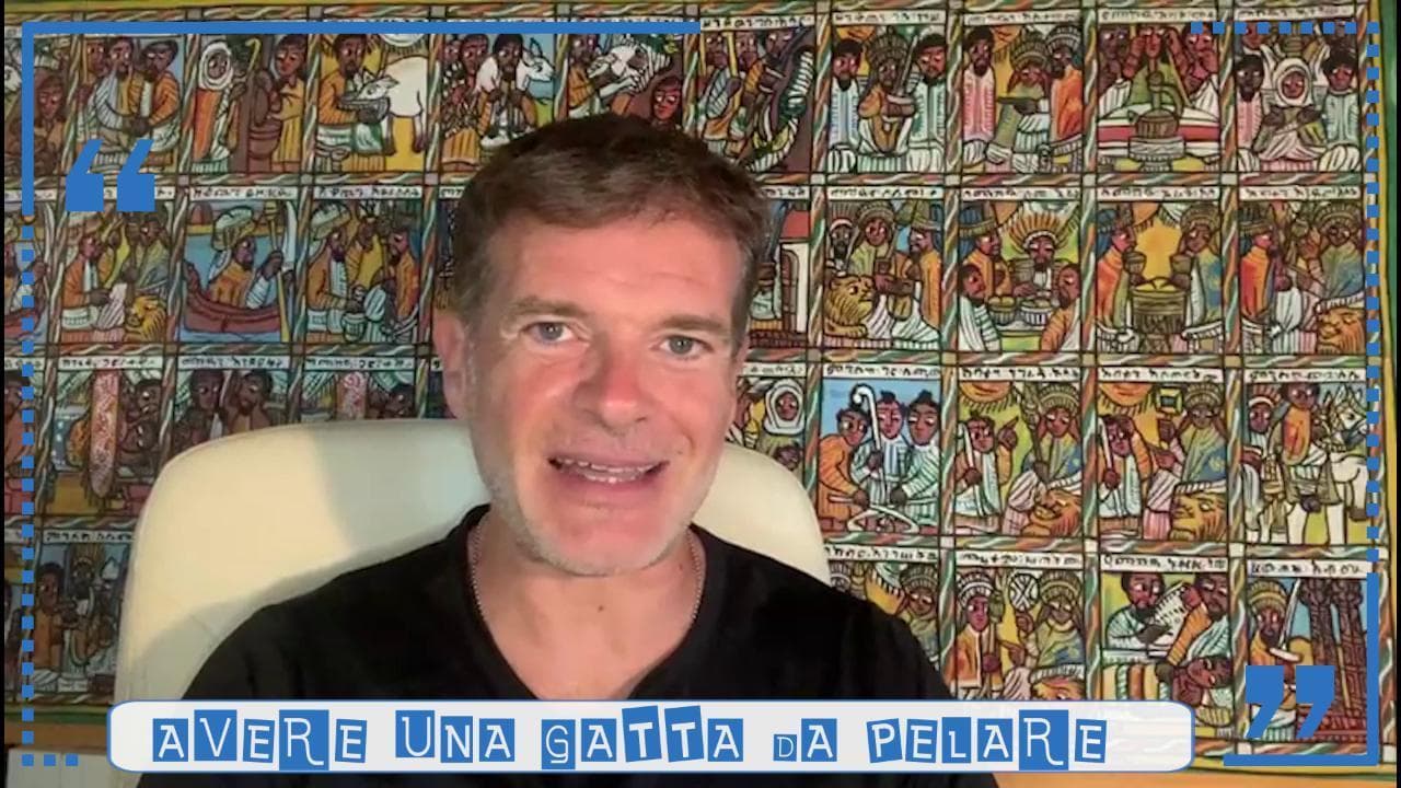 Stefano Massini, "Parole in corso": l'origine dell'espressione "avere una gatta da pelare"