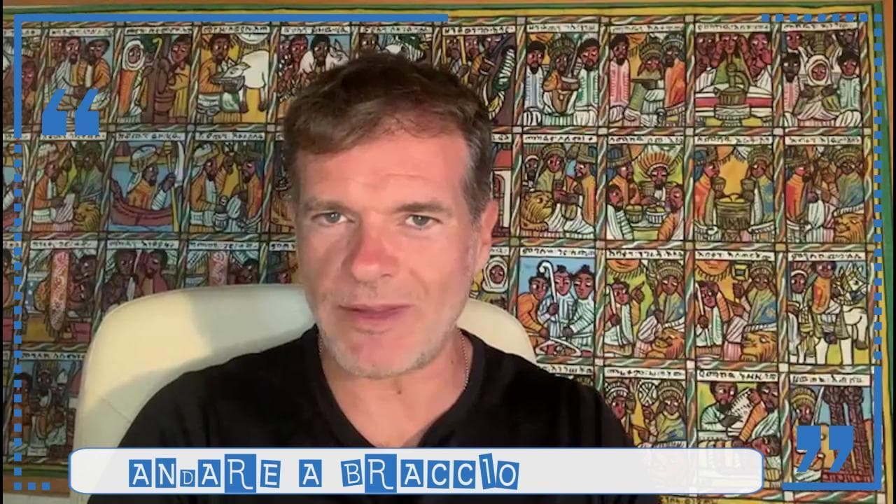 Stefano Massini, "Parole in corso": l'origine dell'espressione "andare a braccio"