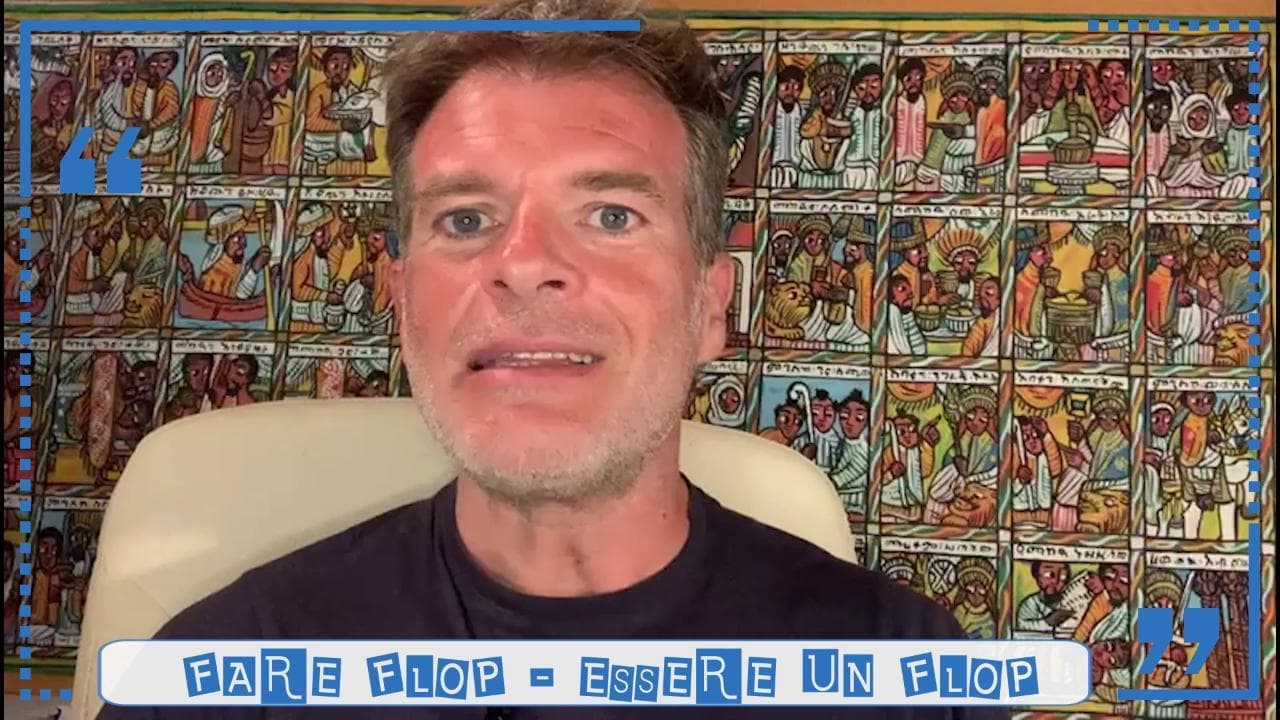 Stefano Massini, "Parole in corso": da dove viene "fare flop" e "essere un flop"