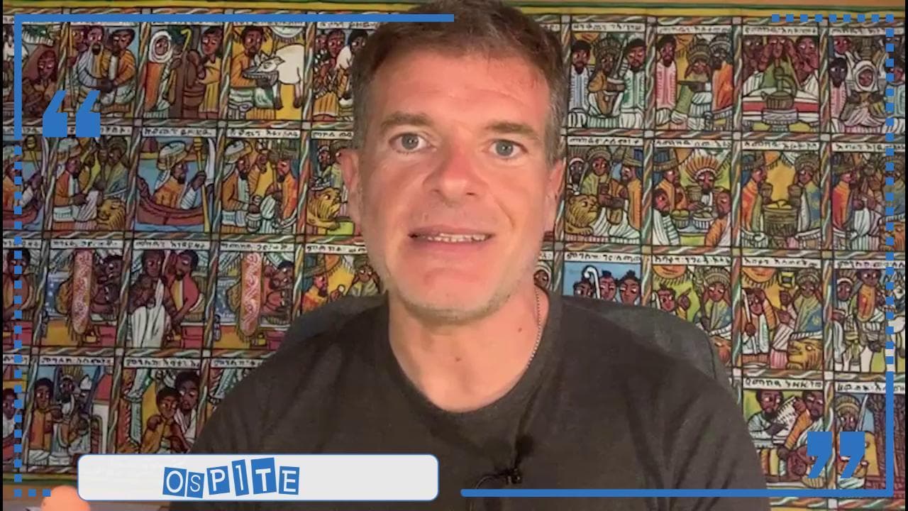 Stefano Massini, "Parole in corso": il termine "ospite"