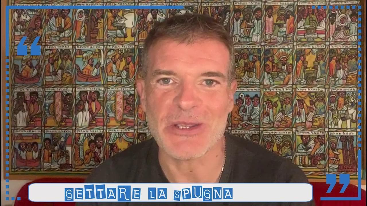 Stefano Massini, "Parole in corso": perché diciamo "gettare la spugna"