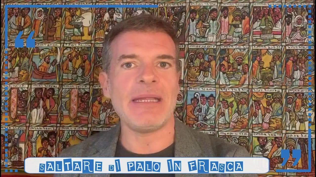 Stefano Massini, "Parole in corso": perché si dice "saltare di palo in frasca"