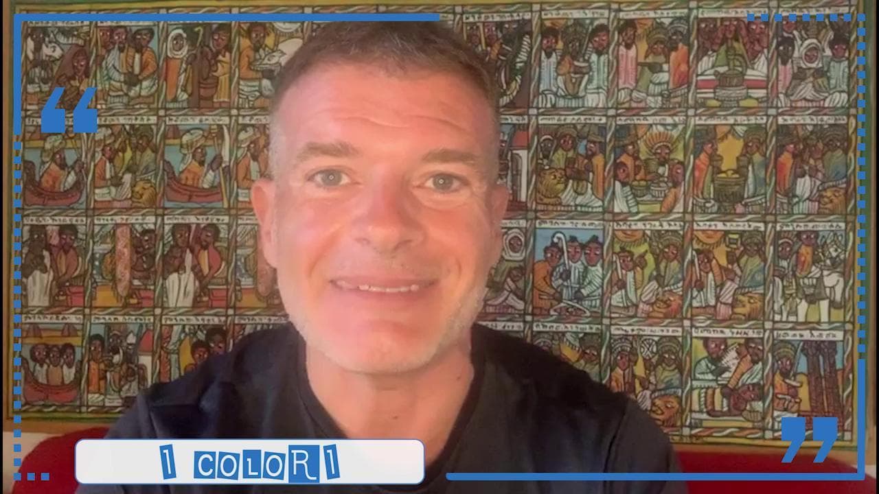 Stefano Massini, "Parole in corso": bianco, nero, rosso e blu, l'origine dei nomi dei colori