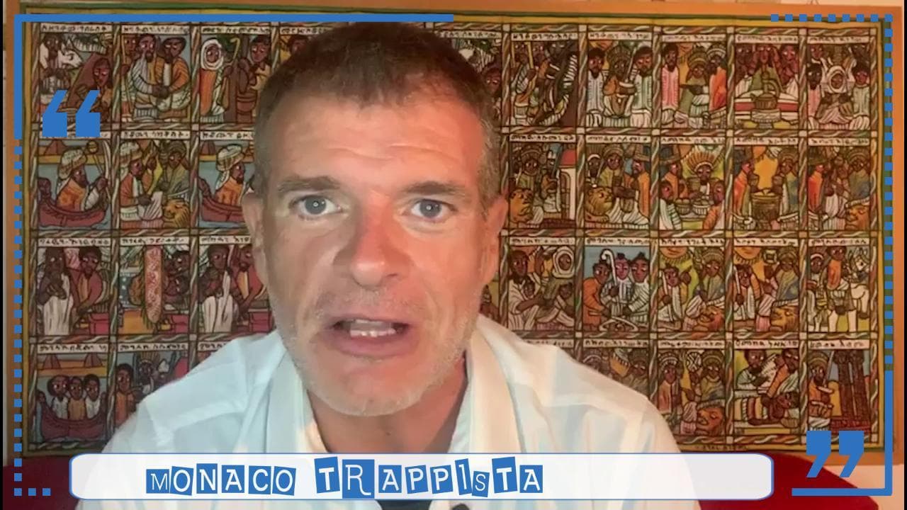 Stefano Massini, "Parole in corso": la curiosa storia del 'monaco trappista'