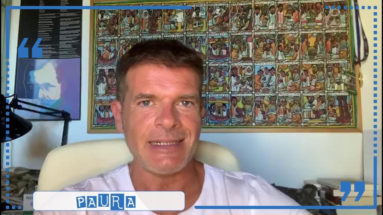 Stefano Massini, "Parole in corso": da dove deriva il termine "paura"