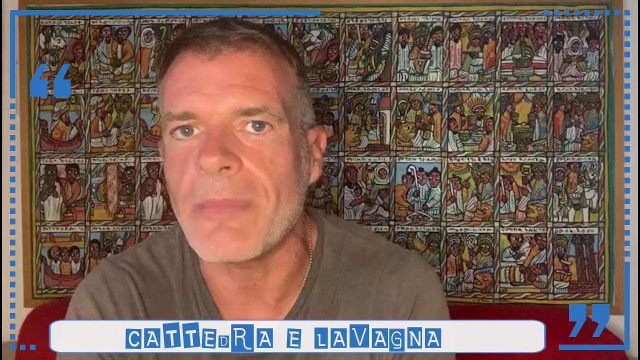 Stefano Massini, "Parole in corso": la piccola grande storia di "cattedra" e "lavagna"